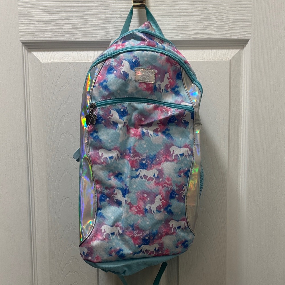 Colorful Unicorn Be Magical Backpack. NEVER USED.